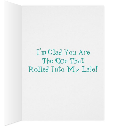 Funny Romantic Gumball Machine Card (Inside (Right))