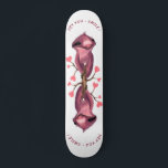 Funny Romantic Sloth Smile Cartoon Drawing - Fun Skateboard<br><div class="desc">Funny Romantic Sloth Smile Cartoon Animal Drawing Playful Love Hearts - Choose / Add Your Unique Text / Font / Color - Make Your Special Gift - Resize and move or remove and add elements / image with customization tool ! - Drawing and Design by MIGNED. You can also transfer...</div>