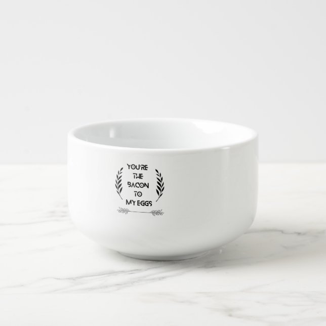  Funny Romantic Soup Mug (Front)