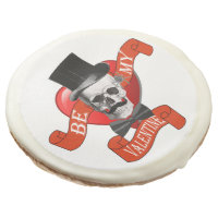 Funny romantic  valentines day sugar cookie