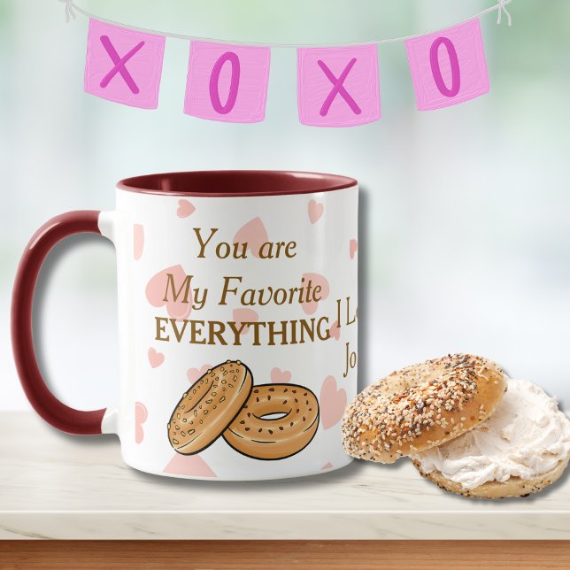 Funny Romantic You Are My Favorite Everything  Mug (Creator Uploaded)