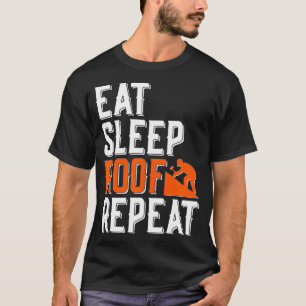 Funny Roofing Contractor House Roof Mechanic T-Shirt