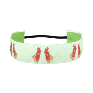 Funny Rooster Athletic Headband