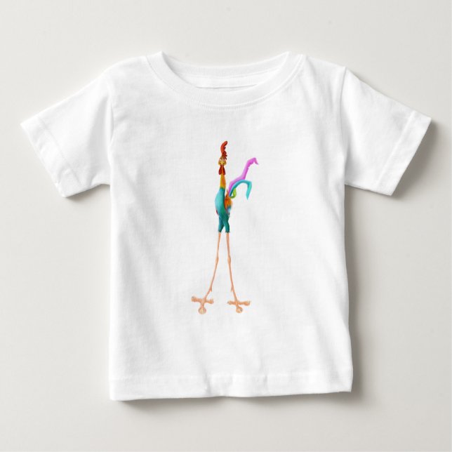 Funny Rooster Baby T-Shirt (Front)