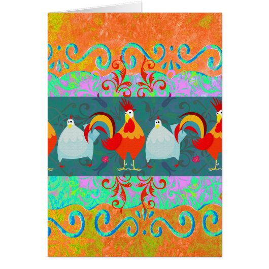 Funny Rooster Hen Funky Chicken Farm Animal Gifts (Front)