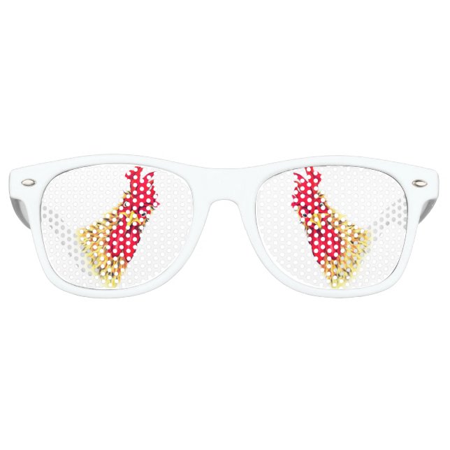 Funny Rooster Sunglasses (Front)