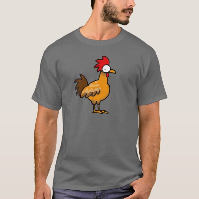 Funny rooster T-Shirt (Front)