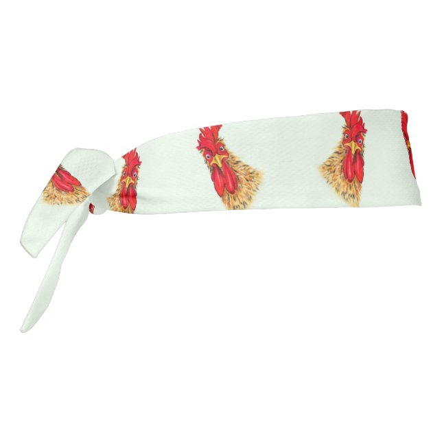 Funny Rooster Tie Headband (Rotate 270)