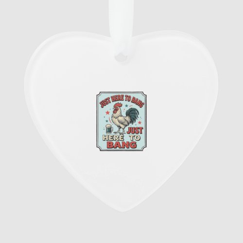 Funny Rooster Vintage Engraving Shirt Design (2)_1 Ornament