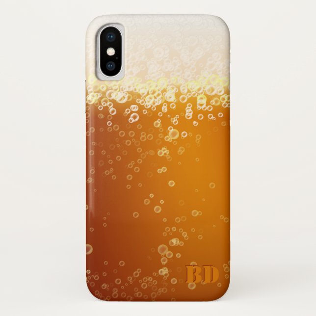 Funny Root Beer Lover Masculine Humor Case-Mate iPhone Case (Back)