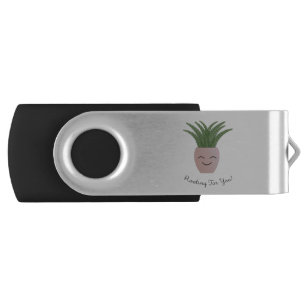 Funny Rooting for You Fern Flash Drive