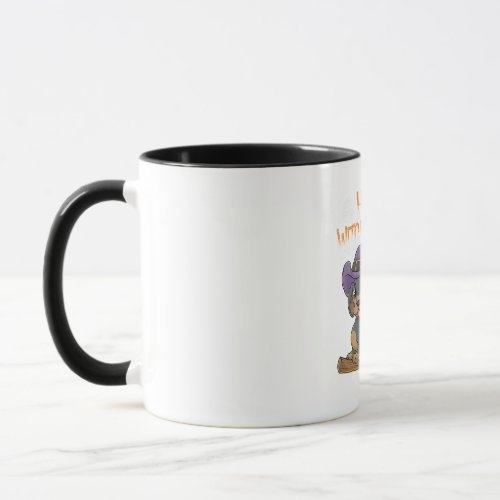 Funny Rottweiler Dog Happy Halloween Witchyweener Mug