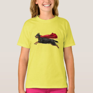 Funny Rottweiler Superhero Kids' T-Shirt