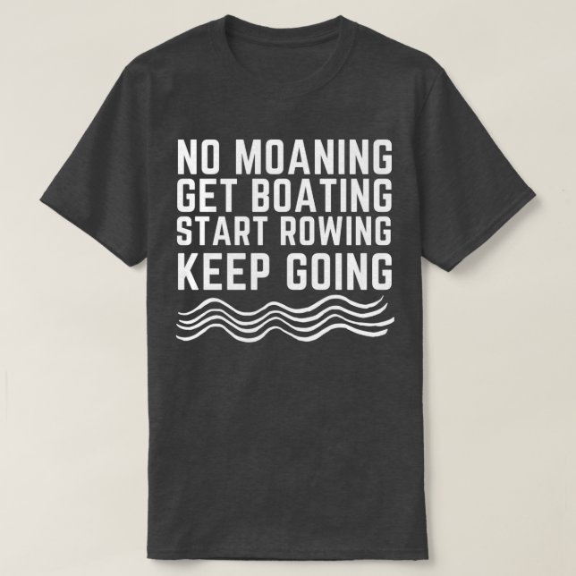 Funny Rowing 6 T-Shirt (Design Front)