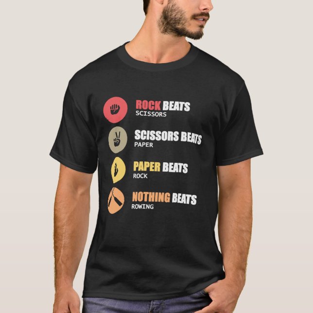 Funny Rowing T-Shirt (Front)