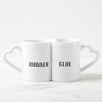Funny Rubber And Glue Mugs