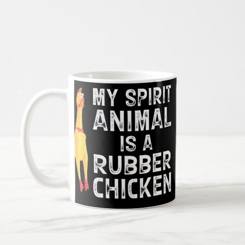 Funny Rubber Chicken Gift Men Women Rubber Coffee Mug