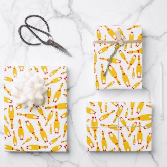 Funny Rubber Chicken Wrapping Paper Sheets