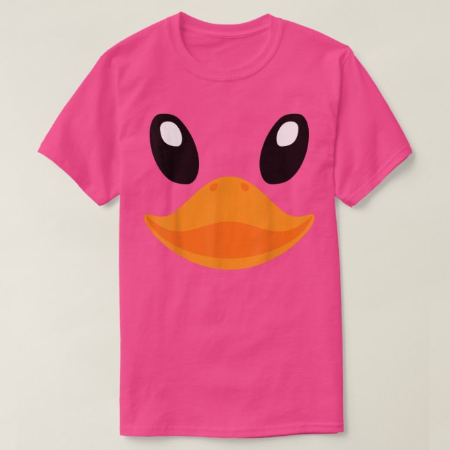 Funny Rubber Duck Costume Suit Kids Adult Hallowee T-Shirt (Design Front)
