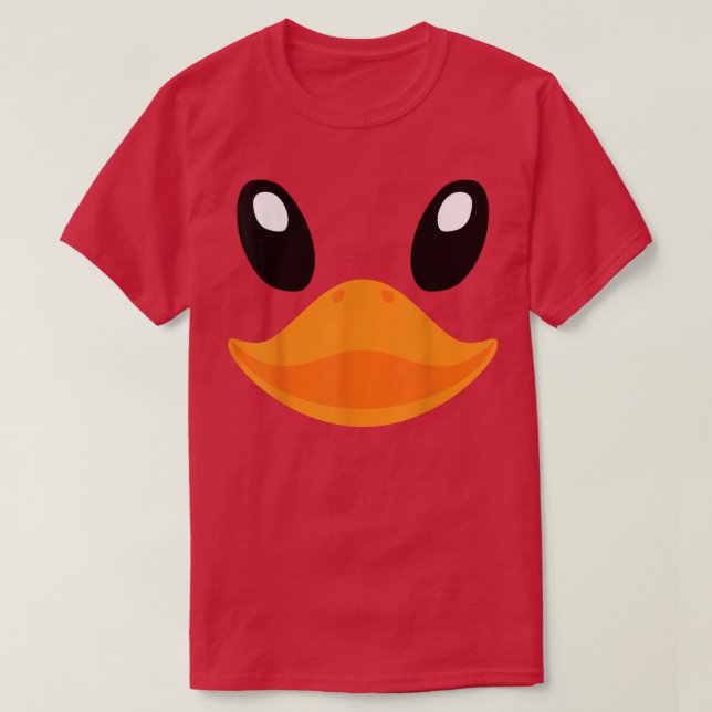 Funny Rubber Duck Costume Suit Kids Adult Hallowee T-Shirt (Design Front)