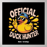 Funny Rubber Duck Hunting Cruise Squad Laughs