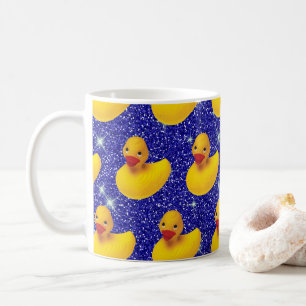 Funny Rubber Ducks Yellow Duckie Farm Animal Lover Coffee Mug