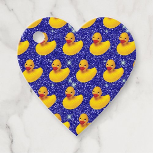 Funny Rubber Ducks Yellow Duckie Farm Animal Lover Favor Tags