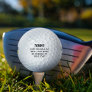 Funny Rubbish at Golf Personalized Golf Balls