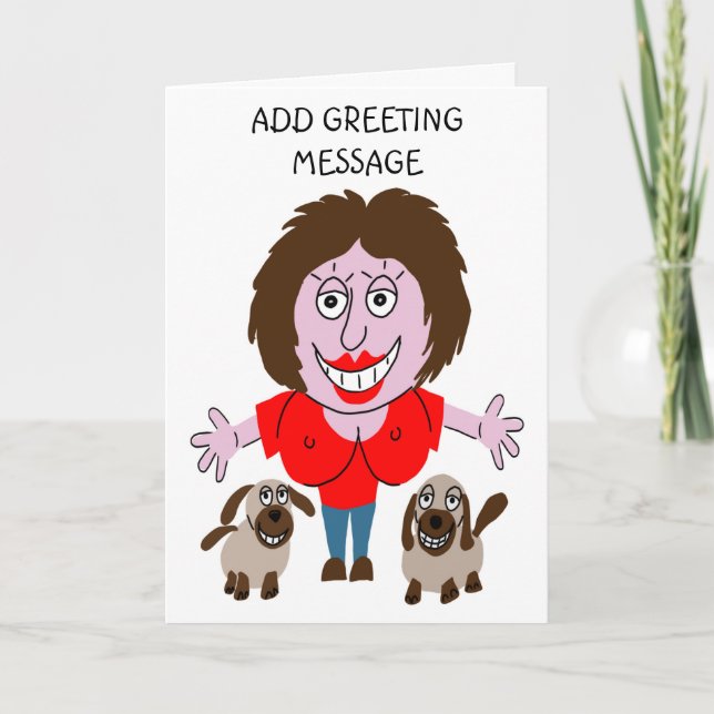 Funny Rude Happy Birthday Card (Front)