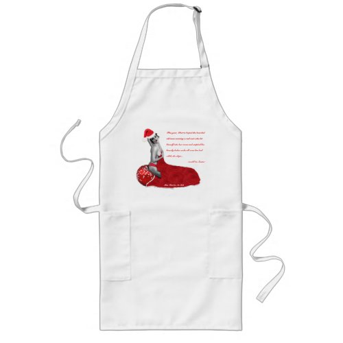 Funny Rude Risqu Pinup Christmas Kitchen Apron M