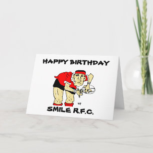 Funny Rugby Birthday Cards Zazzle