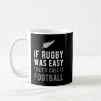 Funny Rugby Silver Fern Football New Zealand NZ Sp