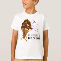 Funny Run Out of Ice Cream Cartoon