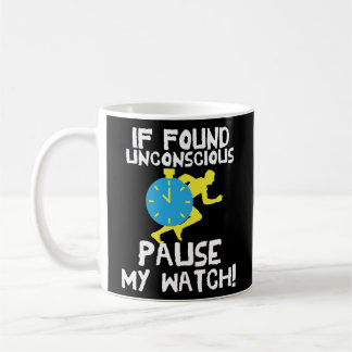 Funny Runner Gift Coffee Mug Running Gag Gift