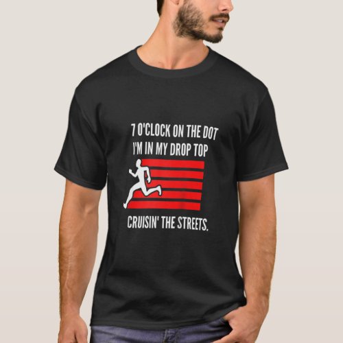 Funny Runner Marathon Racer  Raglan  T_Shirt