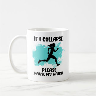 Funny Runner’s Life Quote Coffee Mug