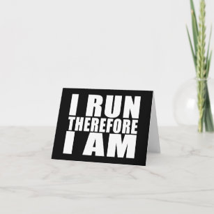 Funny Running Quote Cards Zazzle