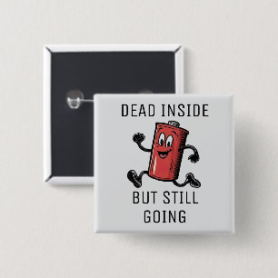 Funny Running Battery Button