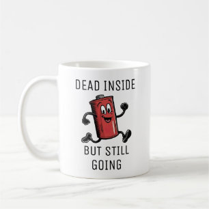 Funny Running Battery Coffee Mug