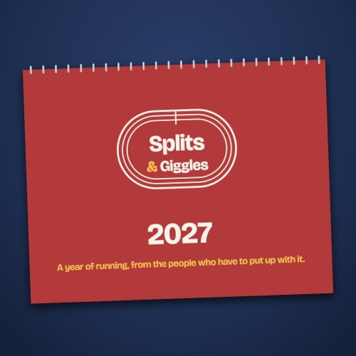 Funny Running Calendar 2027 for Runners