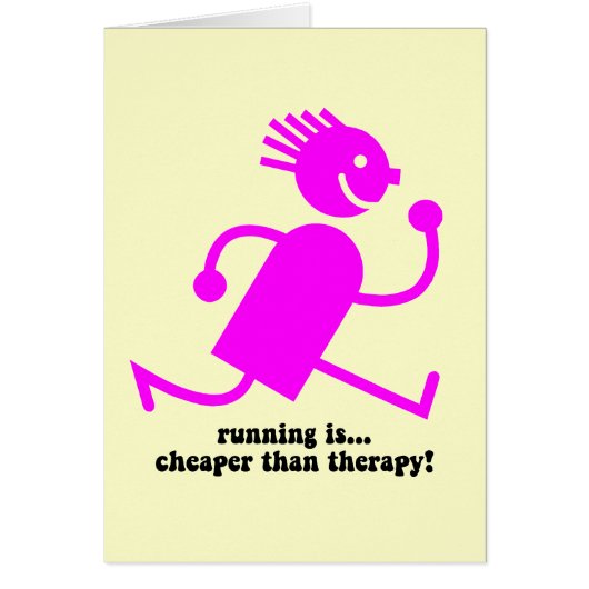 Funny running cards (Front)