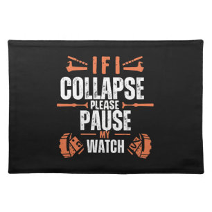 Funny-running Cloth Placemat