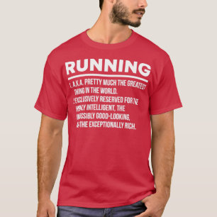 Funny Running Definition Marathon Runner Gifts T-Shirt