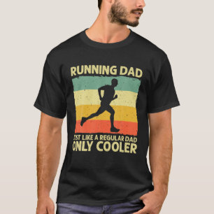 Funny Running For Men Dad Marathon Runner Coach Ma T-Shirt