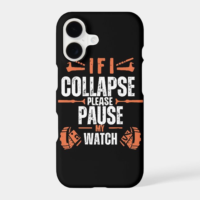 Funny-running Iphone Case (Back)