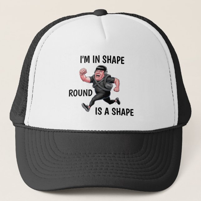 Funny Running Man Hat (Front)