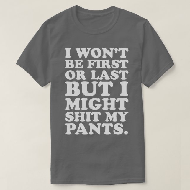 Funny Running Marathon Trail Runner First Last My  T-Shirt (Design Front)