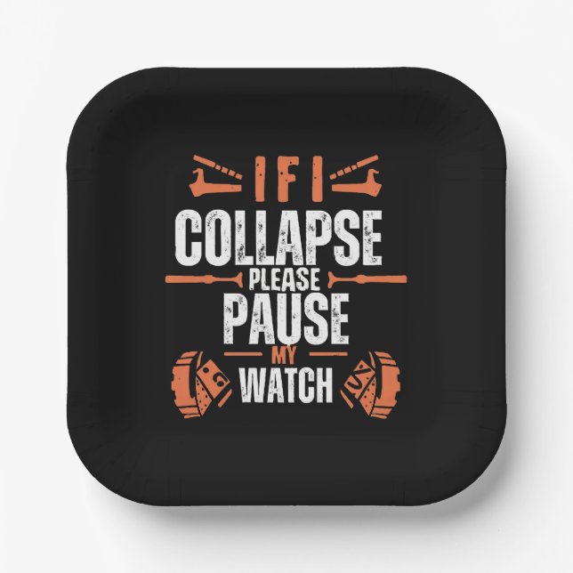 Funny-running Paper Plates (Front)