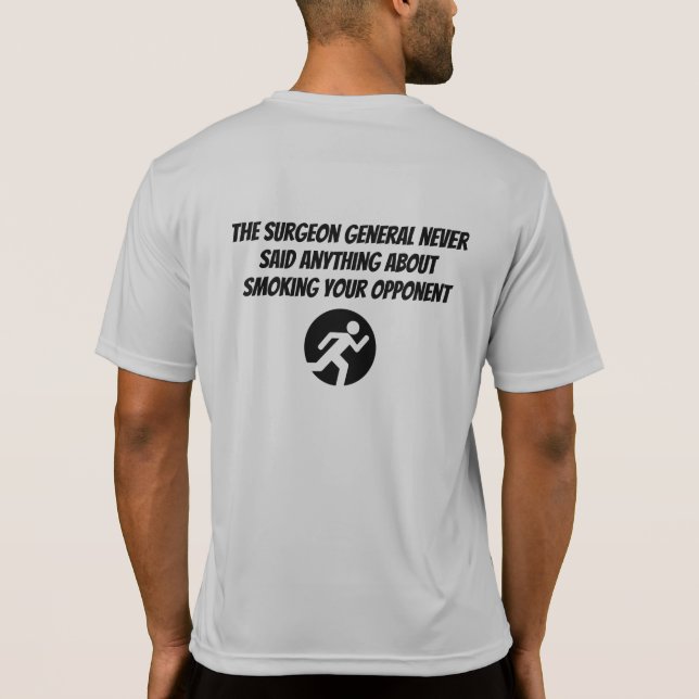 Funny Running Shirt General Surgeon (Back)