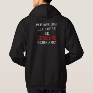Funny Running Slow Runner - Not Last Quote Hoodie